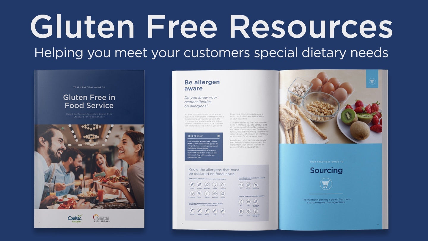 Gluten Free Food Service Guide Nestlé Professional
